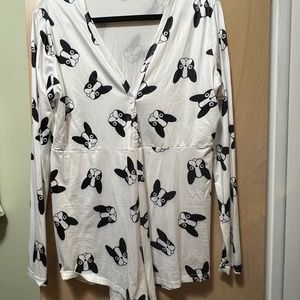 New adult onesie pajamas